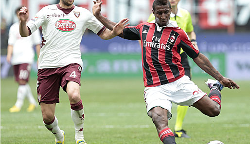 Kevin Constant verließ beim Test zwischen Milan und Sassuolo das Spielfeld