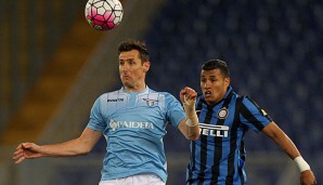 Miroslav KLose schoss in dieser Saison sechs Tore für Lazio Rom