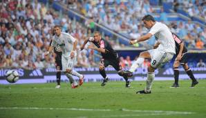 Ronaldos erstes Pflichtspiel war der 3:2-Sieg gegen La Coruna im August 2009. Der Superstar spielte durch und versenkte in der 36. Minute einen Elfer zum zwischenzeitlichen 2:1.