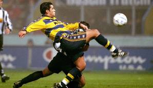 Platz 12: SERGIO CONCEAICAO (26) - in der Saison 2001/02 zu Inter Mailand - Ablösesumme: 18 Millionen Euro