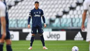 Von 72 Freistößen verwandelte Cristiano Ronaldo bei Juventus nur einen.