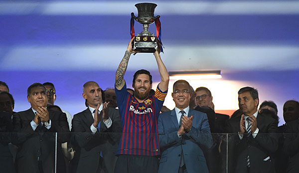Lionel Messi gewann in seinem ersten Spiel als offizieller Barca-Kapitän die Supercopa.