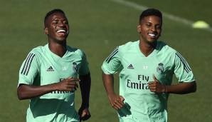 Vinicius Junior und Rodrygo waren Real zusammen knapp 90 Millionen Euro wert.