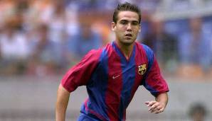 FERNANDO NAVARRO: Der Linksverteidiger schickte sich 2002 an, Stammspieler zu werden - bis ihn eine Knieverletzung ausbremste. Weil er danach nicht mehr der Alte war, ließ Barca ihn ziehen. Navarro spielte in der Folge lange für Sevilla und La Coruna.