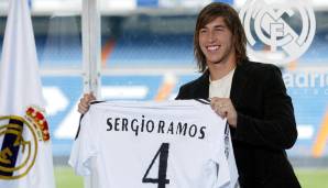 August/September 2005: Am 31. August 2005 wurde Ramos bei Real Madrid feierlich vorgestellt.