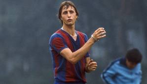 Johan Cruyff (1973 bis 1978): Seit den Abschieden von Kubala und Suarez wartete Barca auf einen Meistertitel – ehe Cruyff erschien und die Durststrecke 1974 beendete. Dann kam Trainer Hennes Weisweiler, mit dem sich Cruyff öffentlich anlegte.