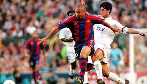 Ronaldo (1996 bis 1997): Spielte nur eine Saison bei Barca, diese aber äußerst erfolgreich. Er wurde Torschützenkönig und holte den Europapokal der Pokalsiege. Dann kaufte ihn das aufstrebende Inter für umgerechnet 50 Millionen DM. Später bei Real aktiv.