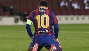 Superstar am Boden? Lionel Messi klagte über sein Leid und seine schwere Zeit im Sommer, als er den FC Barcelona verlassen wollte.