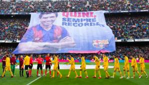 Platz 6: QUINI - 58 Siegtreffer (gesamt: 219) für Sporting Gijon und den FC Barcelona