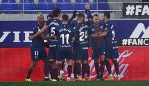 UD Levante: Platz 15 in der Liga - Transferausgaben von 5 Millionen Euro (12. Rang)
