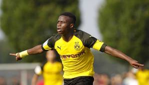 Platz 3 - YOUSSOUFA MOUKOKO (Borussia Dortmund, 17/18): 37 Tore in 25 Spielen; heute bei Borussia Dortmund II unter Vertrag.