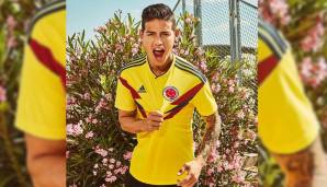 Kolumbien, home. Ob James bei dieser WM wieder so ein Traumtor gelingt, das seinen Marktwert in die Höhe schießen lässt?