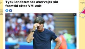 DÄNEMARK - B.T.: "Nein, nein, nein! Weltmeister aus der WM ausgeschieden. Gedemütigt! Historische Katastrophe!"