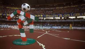 1990: In Italien wurde man ein wenig kreativer - außer beim Namen. Ciao hieß das Maskottchen der WM 1990.