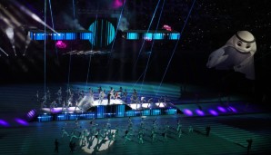 Lichtshow, Musik, Tanzeinlagen - Katar orientiert sich an dem, was wir von Eröffnungsfeiern bereits kennen.