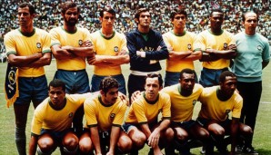 Als eine der besten Mannschaften aller Zeiten gilt die brasilianische Nationalmannschaft von 1970 mit Superstar Pelé.