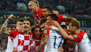 Die kroatische Nationalmannschaft verzauberte 2018 bei der WM in Russland die Fußballfans weltweit.