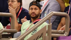 Neymar verletzte sich im ersten Gruppenspiel Brasiliens.