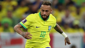 Neymar feierte im Achtelfinale gegen Südkorea sein Comeback für Brasilien.