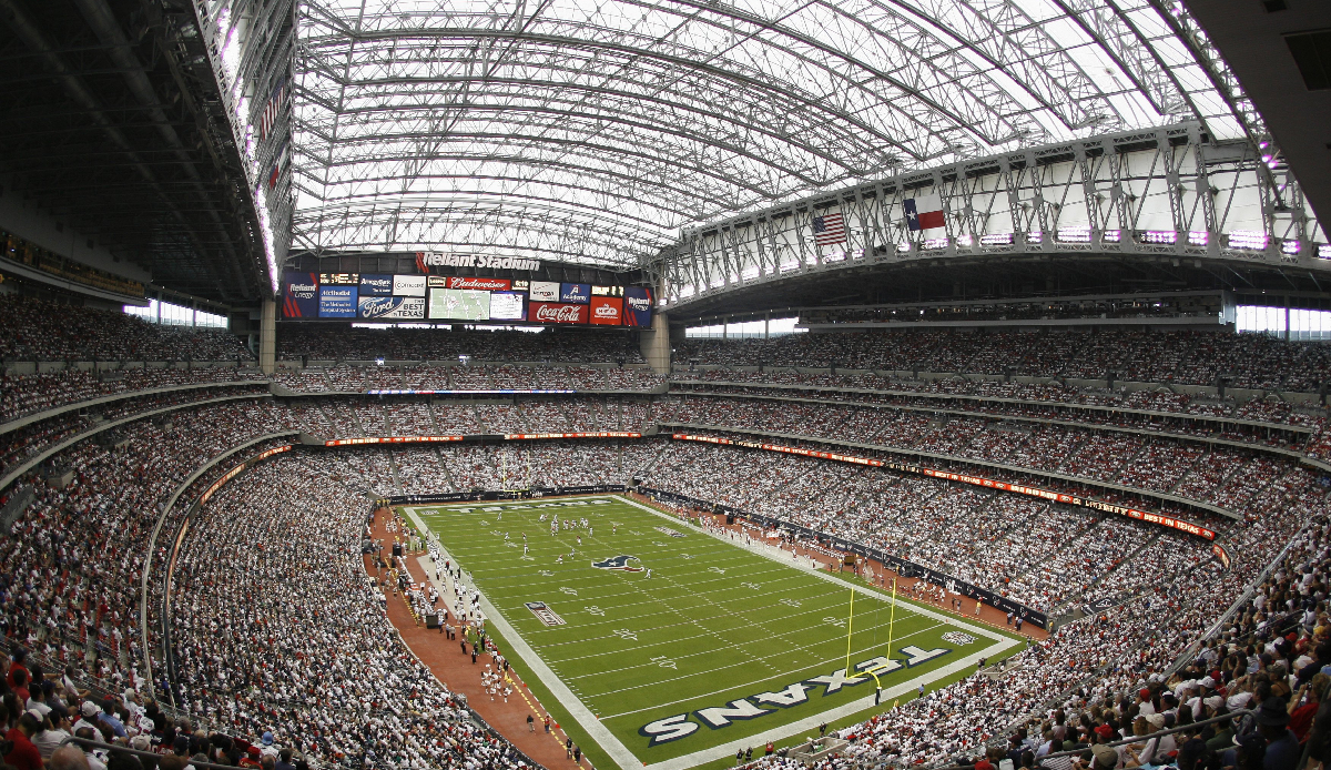 Houston, NRG Stadium: Bis zu 80.000 Plätze I Eröffnung: 2002 I Kosten: 352 Millionen Dollar I Heimstätte der Houston Texans