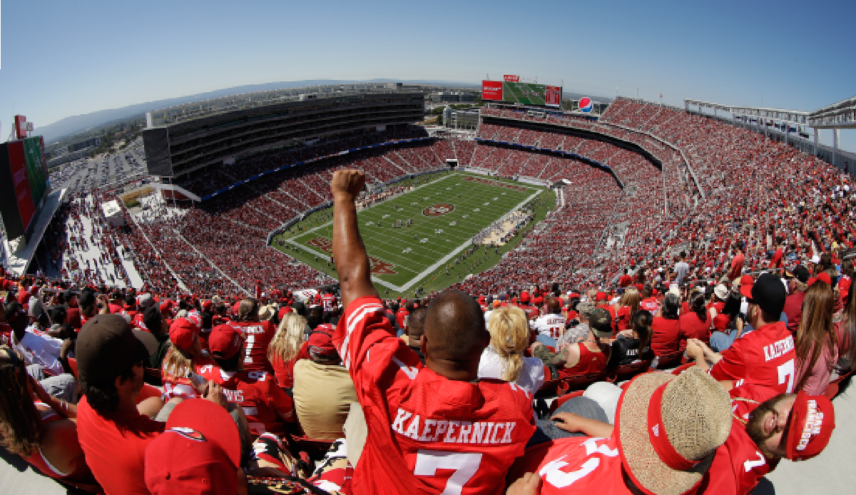 Santa Clara, California, Levi's Stadium: Bis zu 75.000 Plätze I Eröffnung: 2014 I Kosten: 1,2 Milliarden Dollar I Heimstätte der San Francisco 49ers
