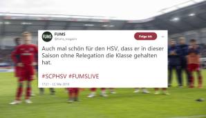 Starke Leistung, HSV.
