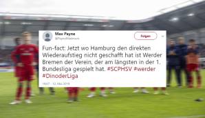 Werder Bremen als neuer Dino, das freut die Hamburger doch besonders.
