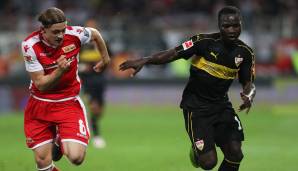MITTELFELD: Chadrac Akolo steht auch nach seiner Rückkehr vom Afrika-Cup immer noch im Kader, eine Zukunft hat er beim VfB aber nicht. Ein Wechsel nach Nürnberg schien sicher, aber die Vollzugsmeldung fehlt weiterhin.