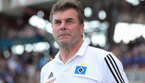 Dieter Hecking steht mit dem HSV in dieser Saison immer noch ohne Niederlage da.