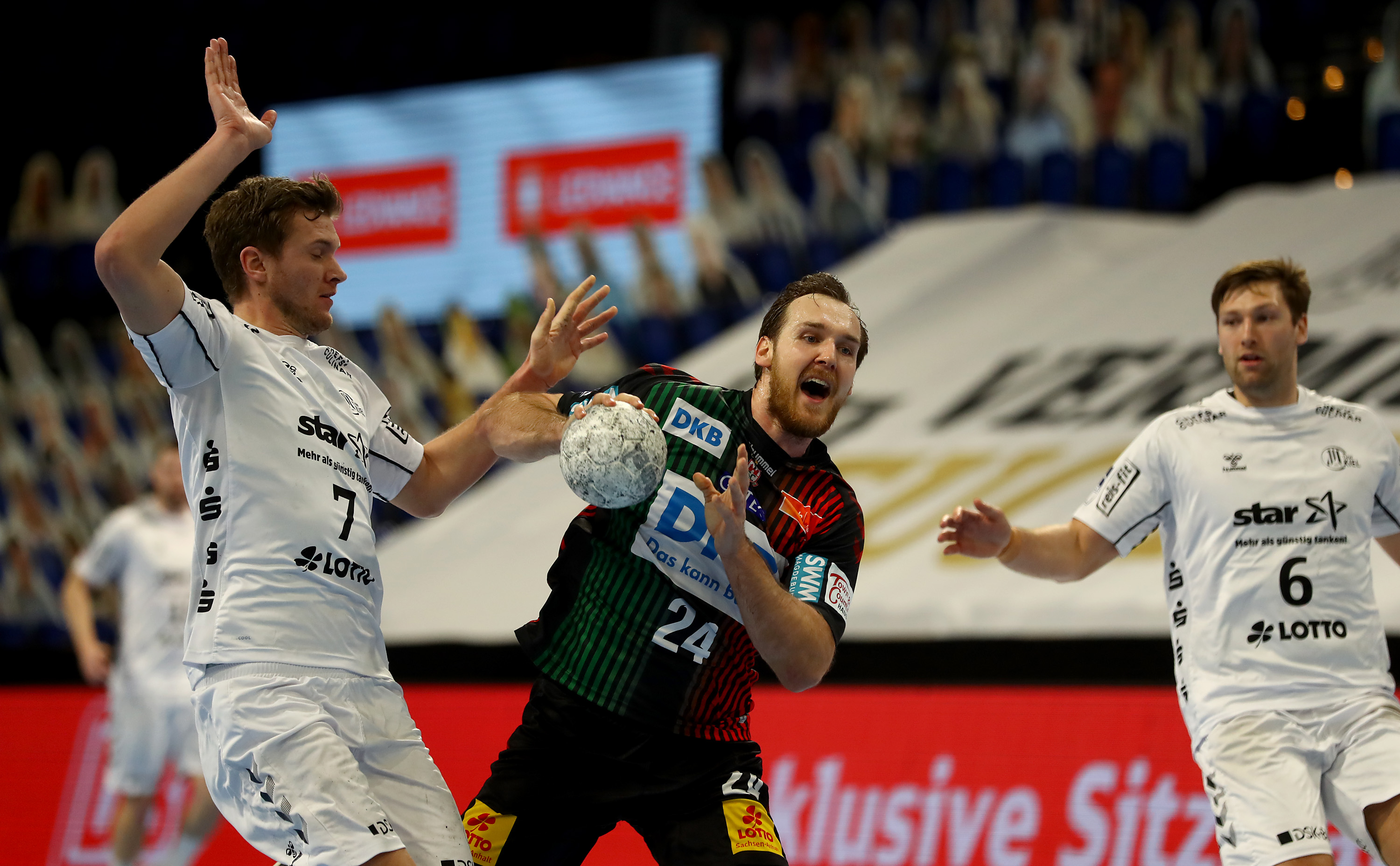 Das Nonplusultra im deutschen Handball aktuell: Rekordmeister THW Kiel und der aktuelle Champion, der SC Magdeburg.