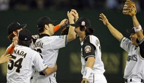 HOKKAIDO NIPPON HAM FIGHTERS - Baseball (Japan): Wusstet ihr, dass "Ham Fighters" übersetzt "Schinkenspicker" bedeutet? Nein? Stimmt auch nicht. Das Team kommt aus Sapporo, Besitzer "Nippon Ham" ist ein Lebensmittelbetrieb
