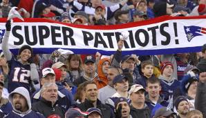 Platz 6: New England Patriots (NFL) - Wert: 3,7 Milliarden Dollar.