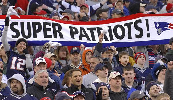 Platz 6: New England Patriots (NFL) - Wert: 3,7 Milliarden Dollar.