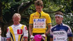 1989 kehrte er zur Tour zurück, noch immer mit zahlreiche Kugeln im Rücken - und gewann nach einem dramatischen Duell mit acht Sekunden Vorsprung auf den Franzosen Laurent Fignon. 1990 folgte LeMonds dritter und letzter Triumph auf der Großen Schleife.