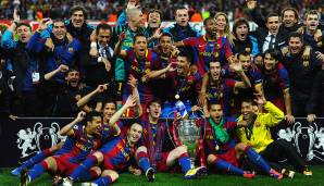 PLATZ 4 - FC Barcelona (Champions-League-Sieger und Spanischer Meister 2011): 10,4 Prozent aller abgegebenen Stimmen.