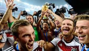 PLATZ 2 - Deutsche Fußball-Nationalmannschaft der Männer (Weltmeister 2014): 13,8 Prozent aller abgegebenen Stimmen.