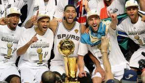 PLATZ 11 - San Antonio Spurs (NBA-Champions 2014): 2,5 Prozent aller abgegebenen Stimmen.