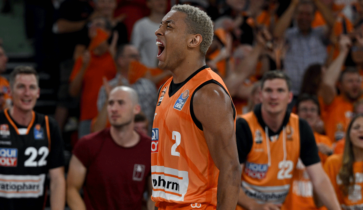 BBL Ratoppharm Ulm gewinnt Spiel 4 gegen Telekom Baskets Bonn uns ist deutscher Basketballmeister 2023