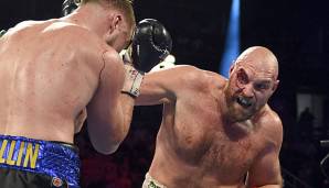 Tyson Fury hat sich nach Punkten gegen Otto Wallin durchgesetzt.