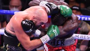 Daily Mail: Der Gypsy King gewinnt einen Thriller in Las Vegas. Beide Boxer gingen zu Boden, bevor der Bronze Bomber in einer sensationellen Trilogie verlor. Es war einer der heroischsten Schwergewichtskämpfe aller Zeiten.
