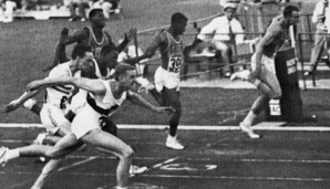 Armin Hary (l.) stellte 1960 einen Weltrekord über die 100 Meter auf