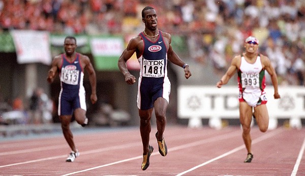 Platz 3, Michael Johnson (USA): Von 1991 bis 1999 gewann der 200- und 400-Meter-Läufer insgesamt 8 Medaillen, allesamt in Gold