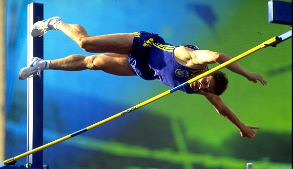 Platz 6, Serhij Bubka (Ukraine): Von 1983 bis 1997 gewann der Stabhochspringer insgesamt 6 Medaillen, allesamt in Gold