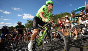 Platz 2: Rigoberto Uran (Kolumbien, Cannondale-Drapac Pro Cycling Team, +0:54 Minuten)
