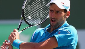 Novak Djokovic ist derzeit die Nummer eins der Tennis-Weltrangliste