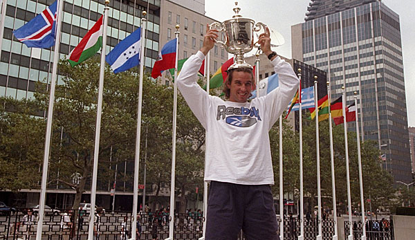 Pat Rafter gewann 1997 und 1998 zweimal in Folge die US Open.