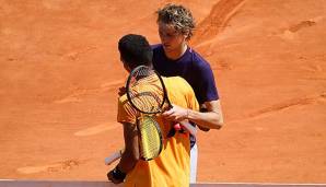 Die beiden Tennisprofis zeigten in Monte Carlo ein tolles Match.