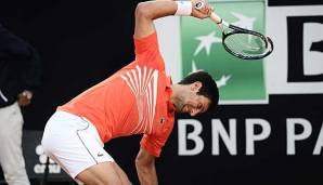 Verlor gegen Nadal die im Finale von Rom die Nerven: Novak Djokovic.