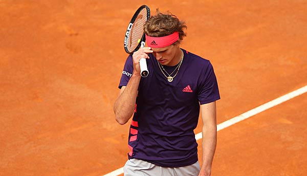 Alexander Zverev verliert auch sein Auftaktmatch beim ATP-Masters in Rom.