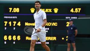 Erleichterung statt Freude: Novak Djokovic jubelte nach dem gewonnenen Matchball sehr verhalten.